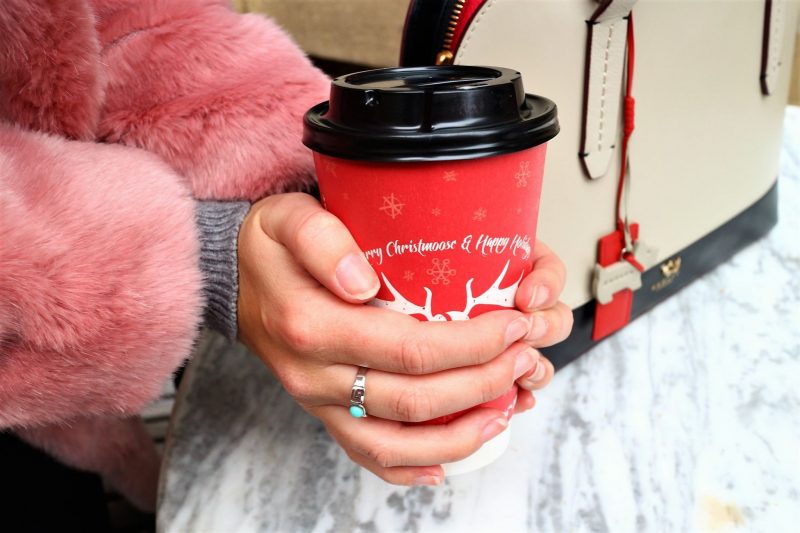Moose Coffee. Christmas Time. Very Coat. Winter Coat. Lifestyle Blogger