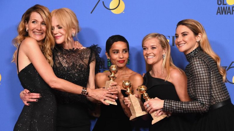 Big Little Lies. Golden Globes. Golden Globe Winners. Film Blogger UK.